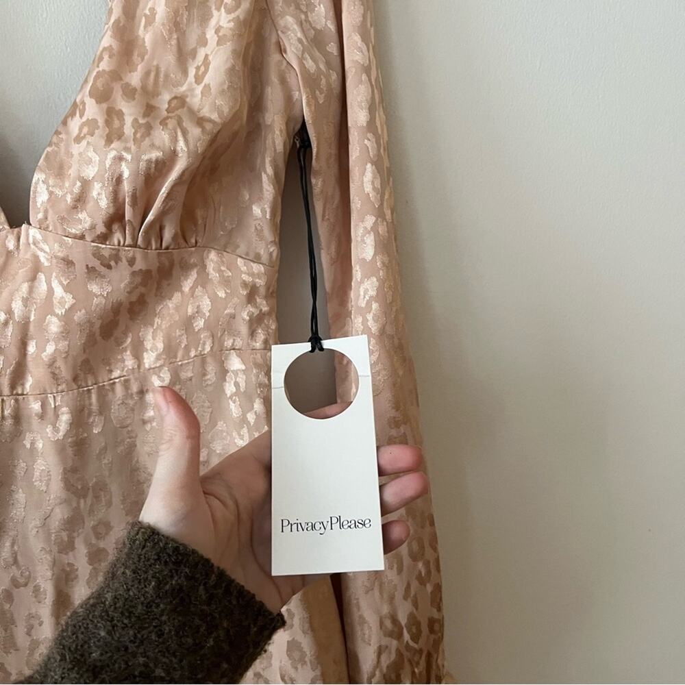 Revolve Privacy Please Ella Satin Mini Dress in B… - image 5